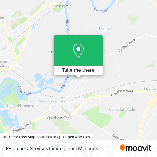 RP Joinery Services Limited map