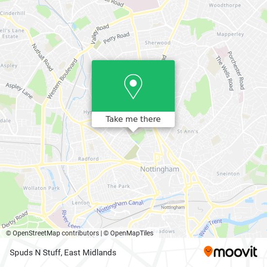 Spuds N Stuff map