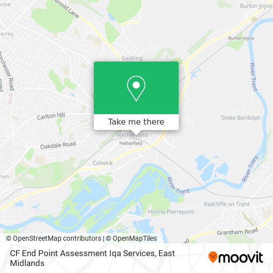 CF End Point Assessment Iqa Services map