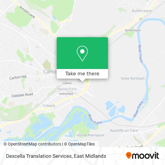 Dexcella Translation Services map