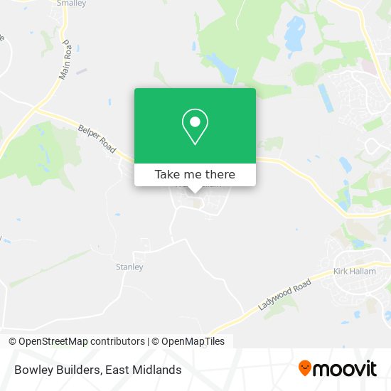 Bowley Builders map
