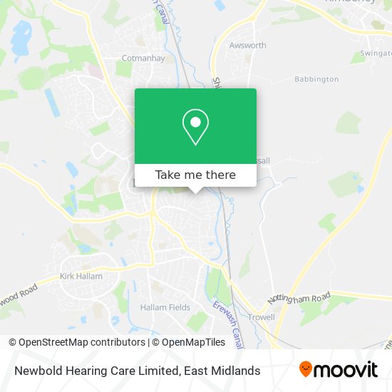 Newbold Hearing Care Limited map