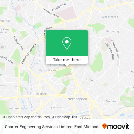 Charter Engineering Services Limited map
