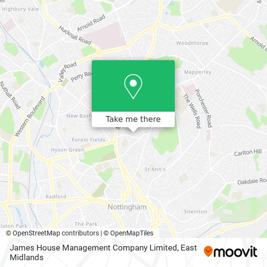 James House Management Company Limited map
