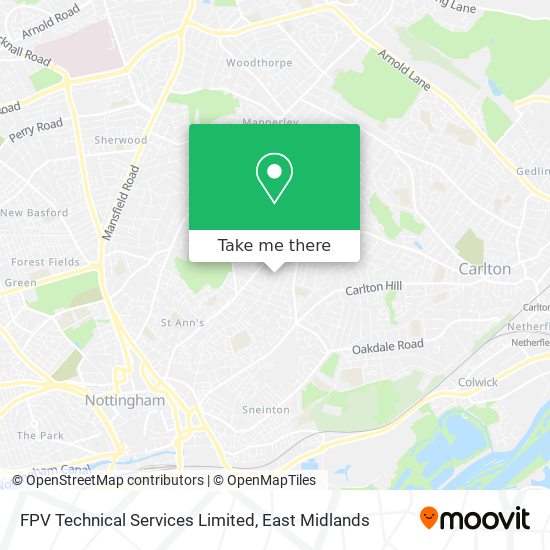 FPV Technical Services Limited map