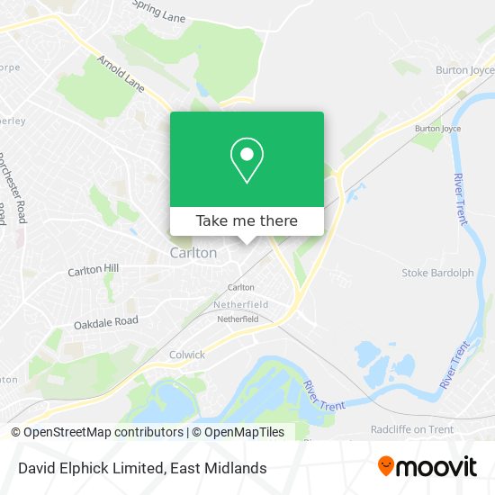 David Elphick Limited map