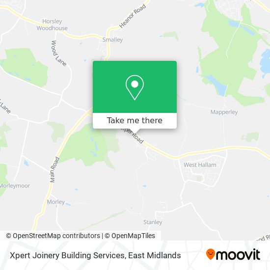 Xpert Joinery Building Services map