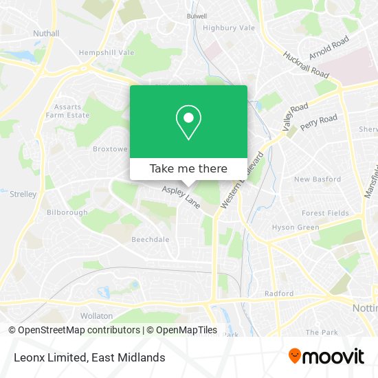 Leonx Limited map