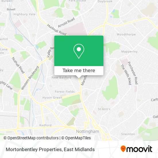 Mortonbentley Properties map