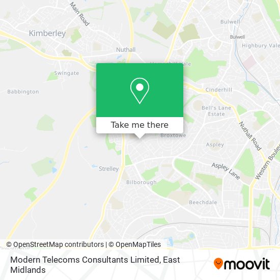 Modern Telecoms Consultants Limited map