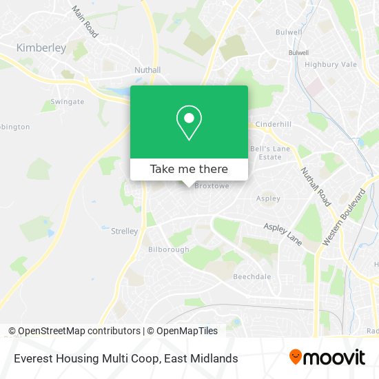 Everest Housing Multi Coop map
