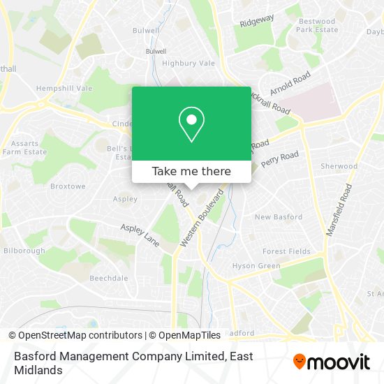 Basford Management Company Limited map