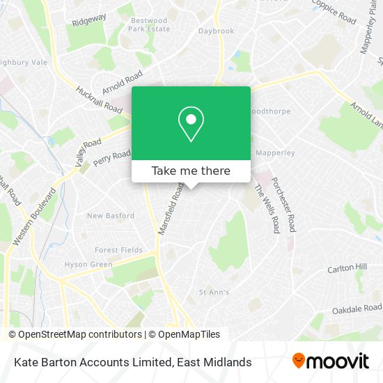 Kate Barton Accounts Limited map