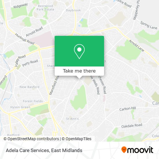 Adela Care Services map