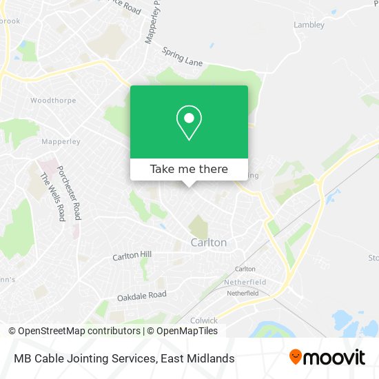 MB Cable Jointing Services map