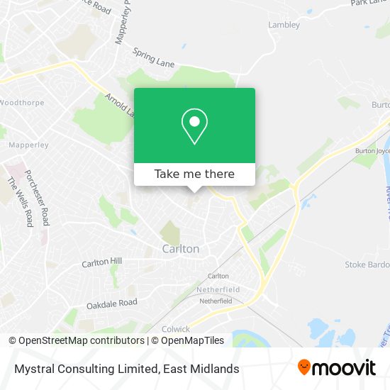 Mystral Consulting Limited map