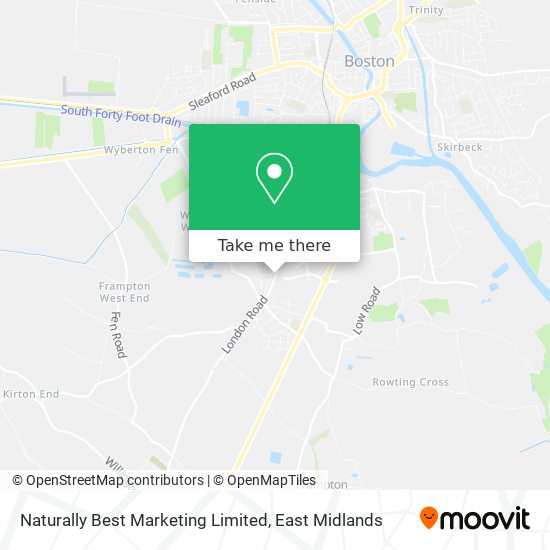 Naturally Best Marketing Limited map