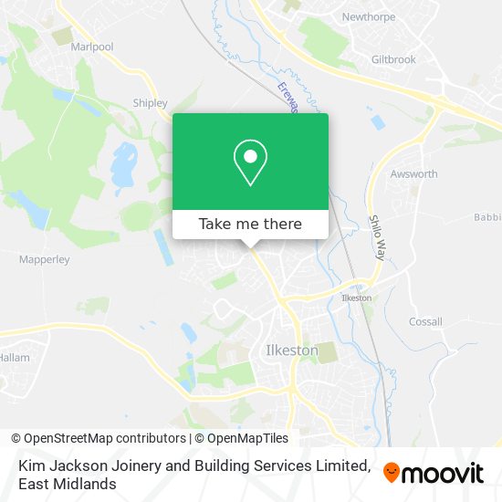 Kim Jackson Joinery and Building Services Limited map