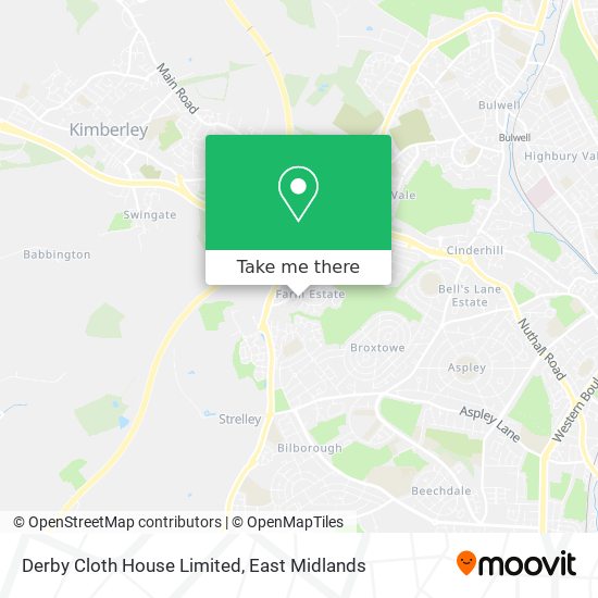 Derby Cloth House Limited map