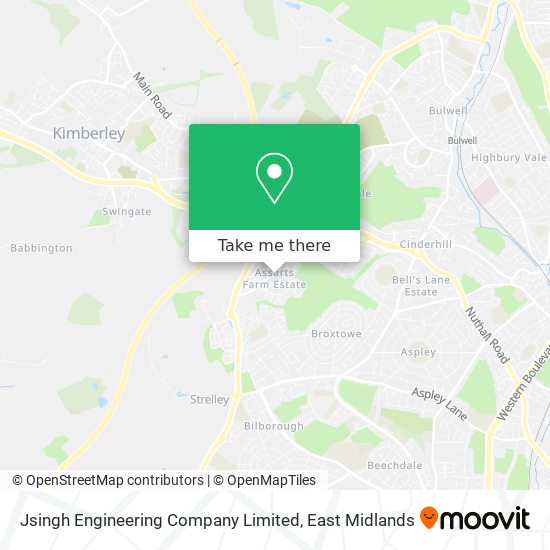 Jsingh Engineering Company Limited map