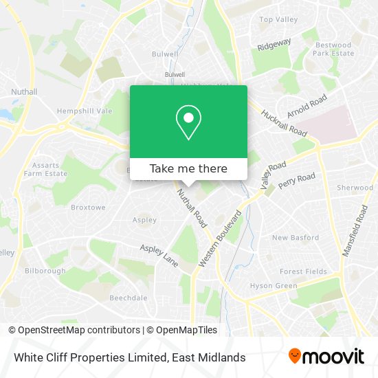 White Cliff Properties Limited map