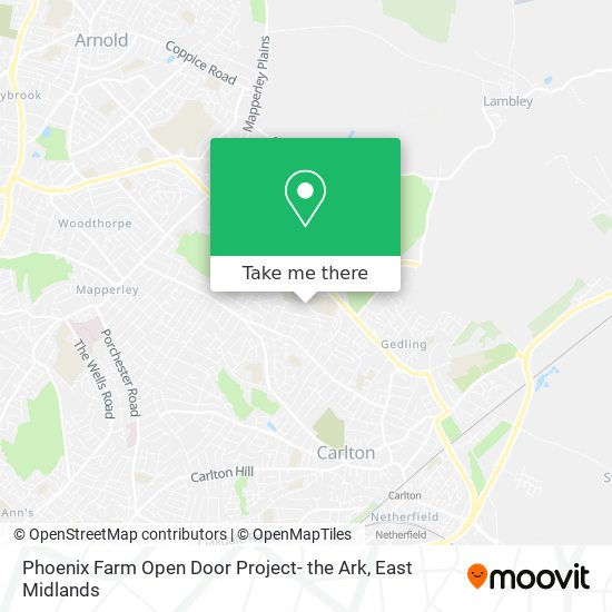 Phoenix Farm Open Door Project- the Ark map