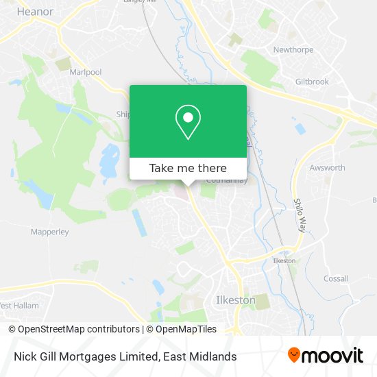 Nick Gill Mortgages Limited map