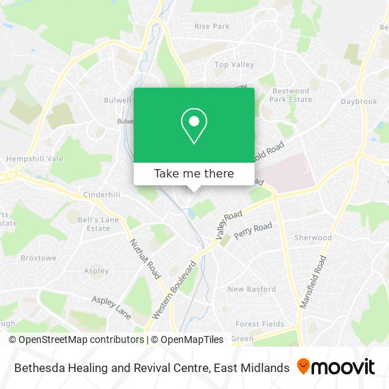 Bethesda Healing and Revival Centre map