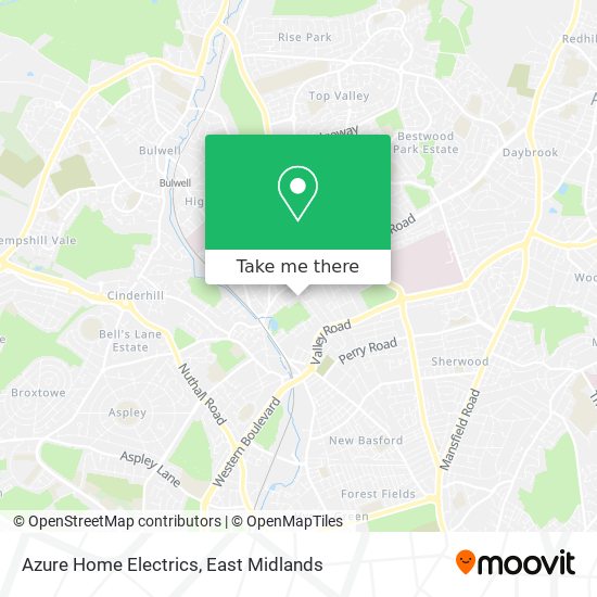 Azure Home Electrics map