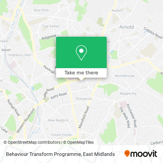 Behaviour Transform Programme map