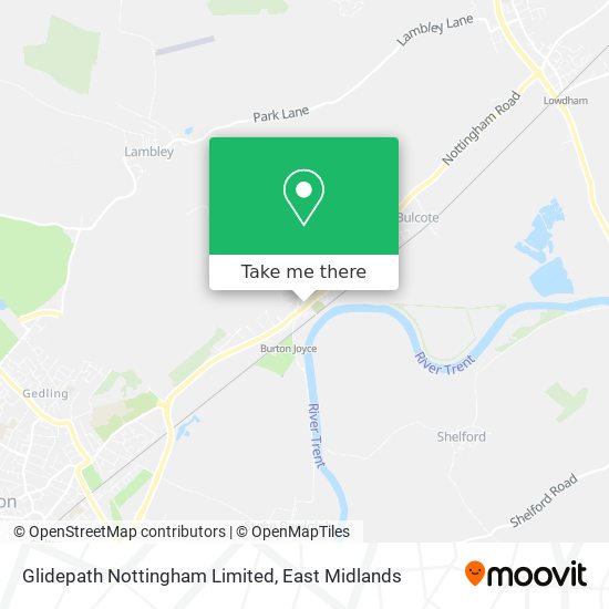 Glidepath Nottingham Limited map