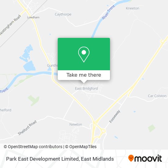 Park East Development Limited map