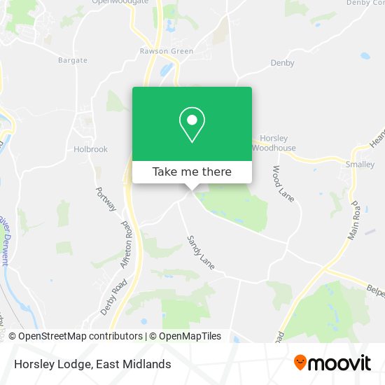 Horsley Lodge map