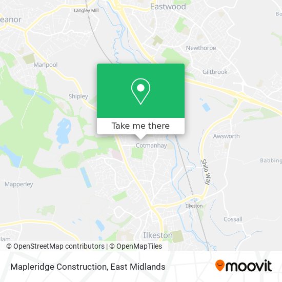 Mapleridge Construction map