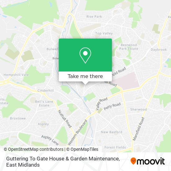 Guttering To Gate House & Garden Maintenance map