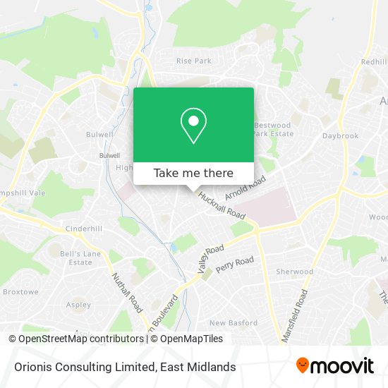 Orionis Consulting Limited map