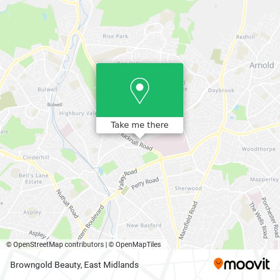 Browngold Beauty map