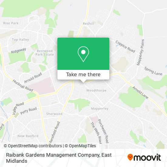 Raibank Gardens Management Company map