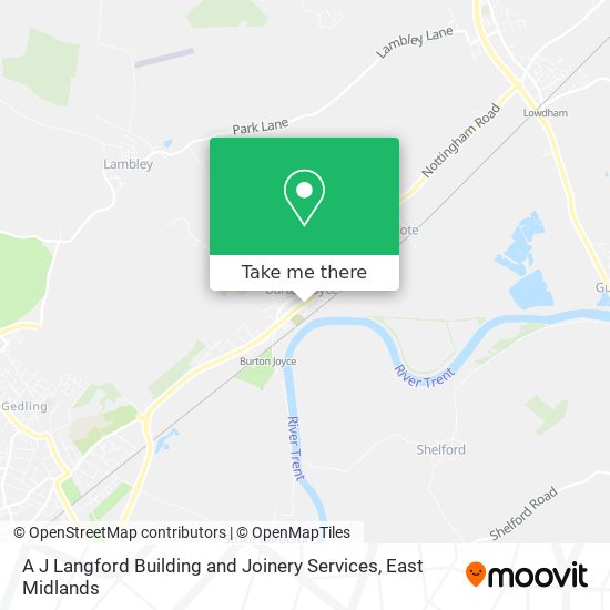 A J Langford Building and Joinery Services map