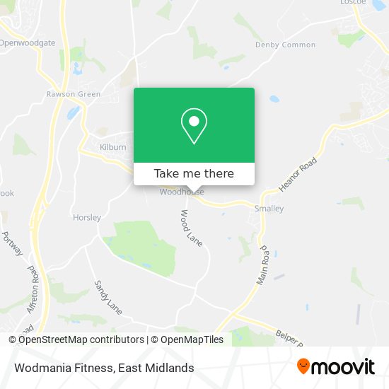 Wodmania Fitness map