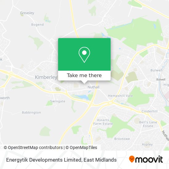 Energytik Developments Limited map