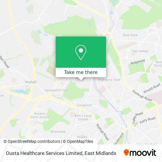 Ousta Healthcare Services Limited map