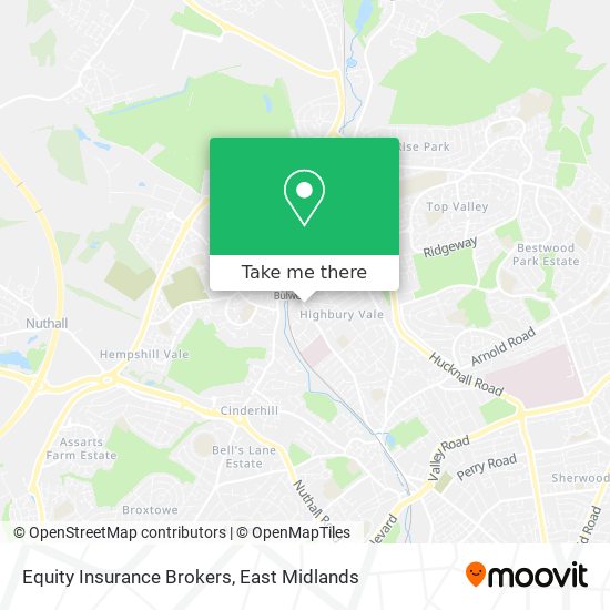 Equity Insurance Brokers map