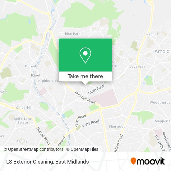LS Exterior Cleaning map