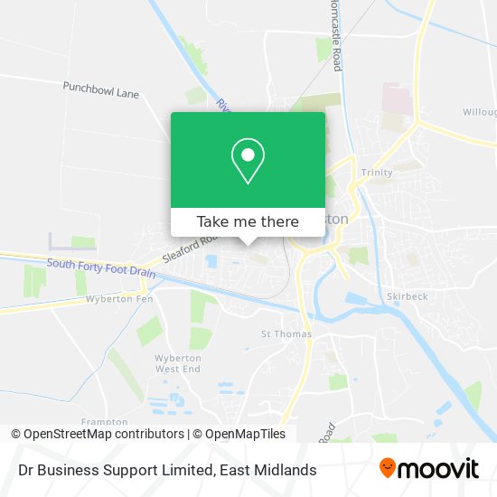 Dr Business Support Limited map