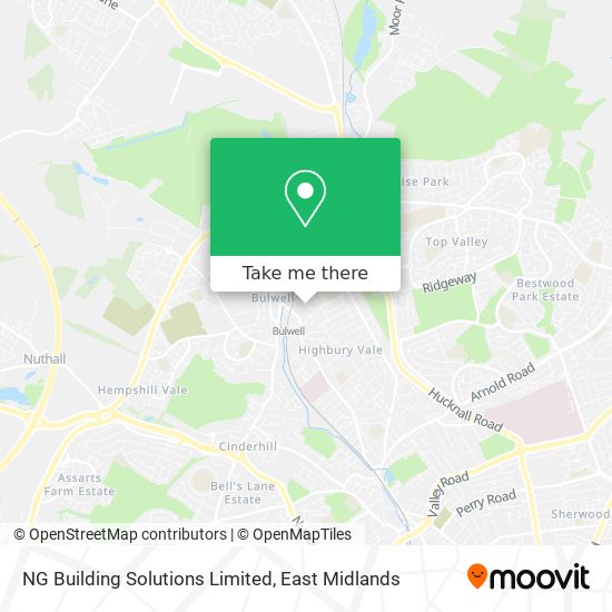 NG Building Solutions Limited map