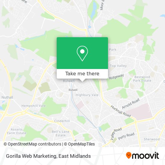 Gorilla Web Marketing map