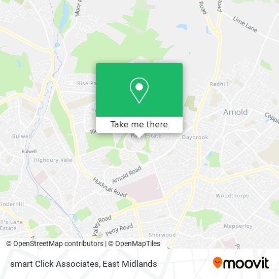 smart Click Associates map