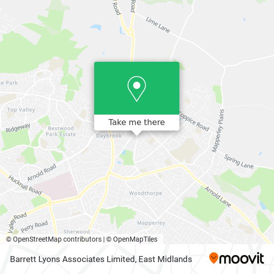Barrett Lyons Associates Limited map
