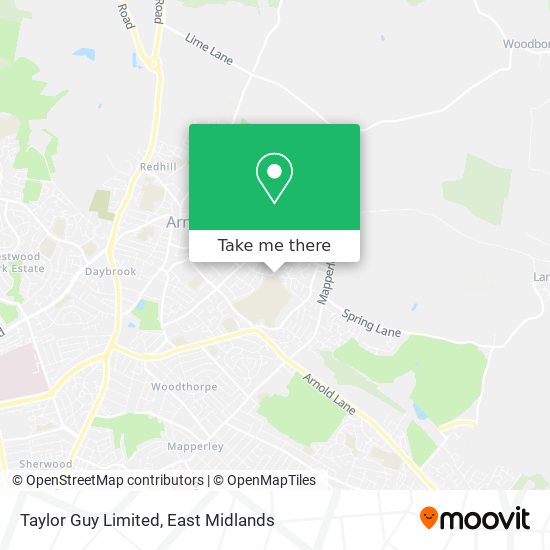 Taylor Guy Limited map